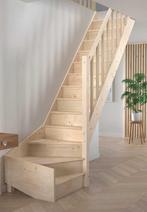 Houten trap, wenteltrap, ruimtebesparend, Ophalen, Nieuw, Trap