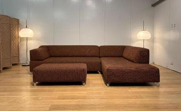 Leolux Faya Lobi Hoekbank + Hocker & Kussens – NP: €9.000 beschikbaar voor biedingen