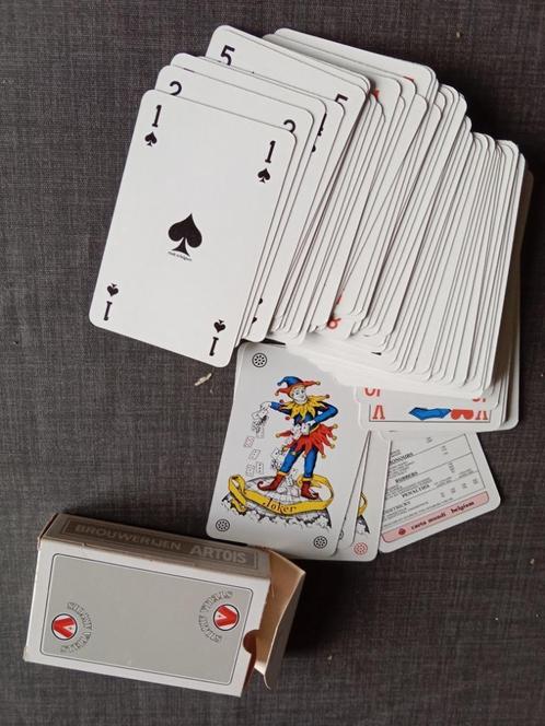 Speelkaarten Stella Artois – Bridge – Whist, Collections, Cartes à jouer, Jokers & Jeux des sept familles, Comme neuf, Carte(s) à jouer