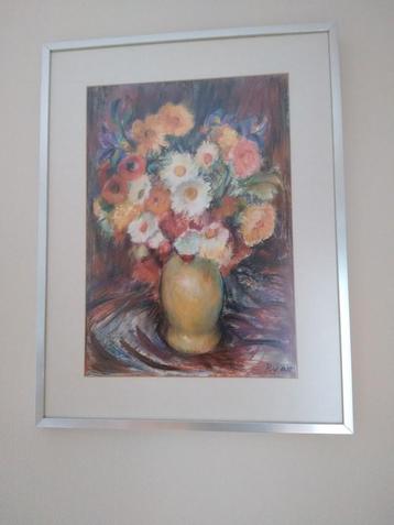 Ryat aquarelverf in een onberispelijk aluminium frame van 50 beschikbaar voor biedingen