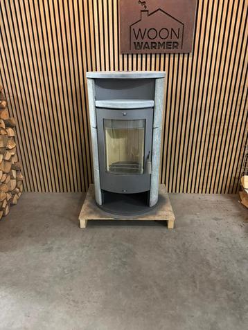 25138 Speksteenkachel Fireplace 8kw beschikbaar voor biedingen