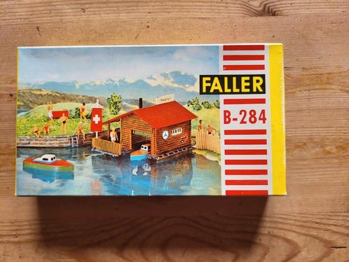 Vintage Faller B-284 boothuisje, Hobby en Vrije tijd, Modeltreinen | H0, Nieuw, Ophalen of Verzenden