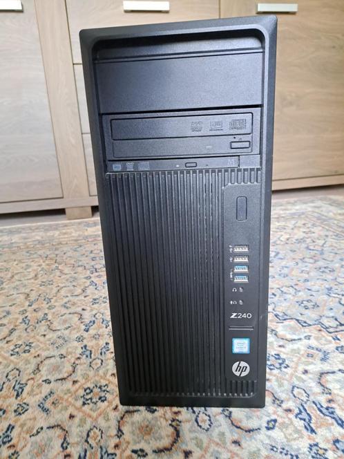 HP Z240 Tower (i7-6700, 16G RAM, 250SSD M.2), Computers en Software, Desktop Pc's, Gebruikt, 3 tot 4 Ghz, SSD, 16 GB, Ophalen