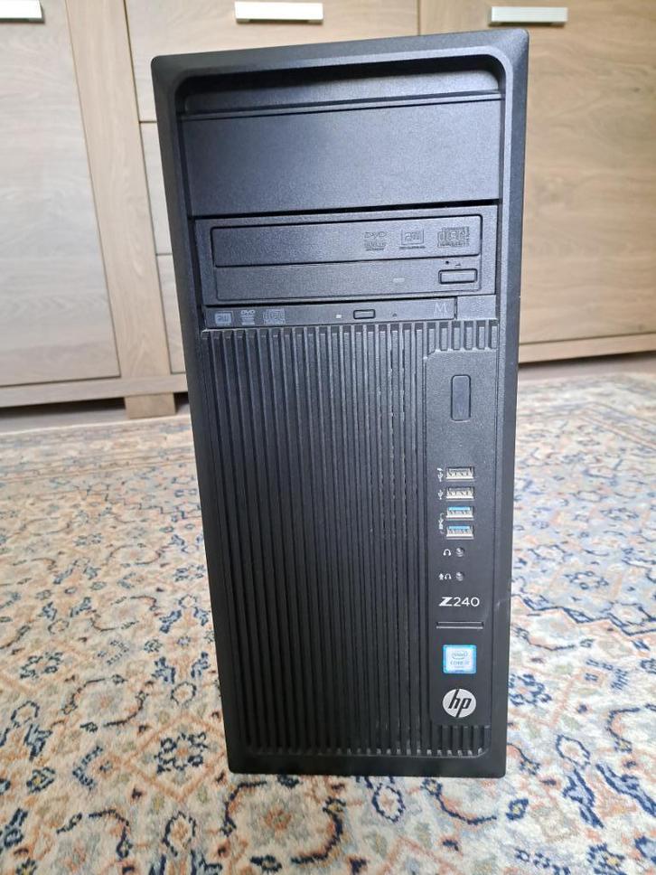 HP Z240 Tower (i7-6700, 16G RAM, 250SSD M.2), Computers en Software, Desktop Pc's, Gebruikt, 3 tot 4 Ghz, SSD, 16 GB, Ophalen