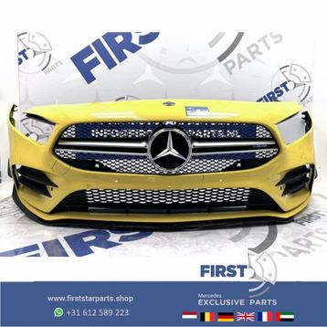 W177 A KLASSE 2022 A35 AMG VOORBUMPER GEEL AERO PERFORMANCE  beschikbaar voor biedingen