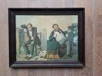 Vintage kader Ik verkocht op crediet! Ik verkocht contant!, Ophalen, Gebruikt