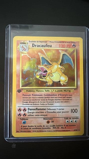 Charizard basisset editie 1 4/102 beschikbaar voor biedingen