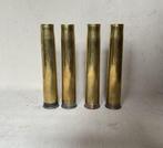 wo2 - Duitse 3,7 cm pak hulzen - Messing met staal - LEEG, Verzamelen, Militaria | Tweede Wereldoorlog, Ophalen of Verzenden, Landmacht