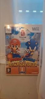 Mario en Sonic game wii, Ophalen, Zo goed als nieuw