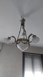 Luster, Huis en Inrichting, Lampen | Kroonluchters, Ophalen, Gebruikt, Glas