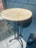 Horeca staantafel diameter 60cm, lengte 110 cm, Ophalen, Gebruikt, Meubilair