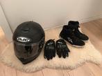 motor helm schoenen handschoenen, Enlèvement, L, HJC