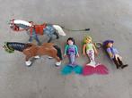 Playmobil 2 chevaux et cavalier, Enlèvement ou Envoi, Comme neuf
