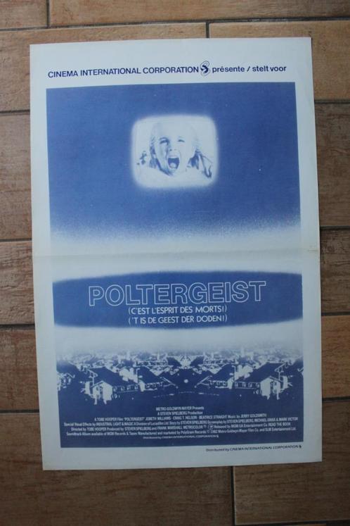 filmaffiche Poltergeist 1 filmposter cinema poster, Collections, Posters & Affiches, Comme neuf, Cinéma et TV, A1 jusqu'à A3, Rectangulaire vertical