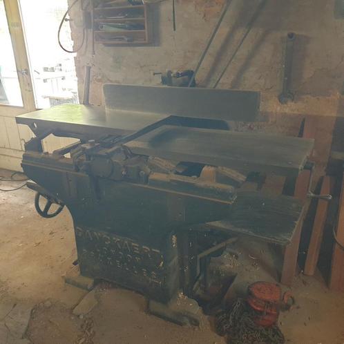 Danckaert vlak- en vandikte schaafbank, Doe-het-zelf en Bouw, Schaafmachines, Gebruikt, Ophalen