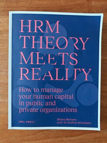 Theory meets reality beschikbaar voor biedingen