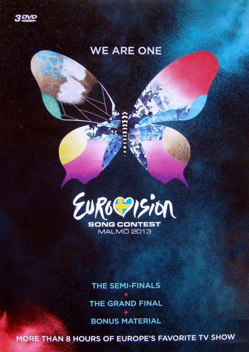 Eurovision Song Contest Malmo 2013 3xDVD, Cd's en Dvd's, Dvd's | Muziek en Concerten, Gebruikt, Muziek en Concerten, Alle leeftijden