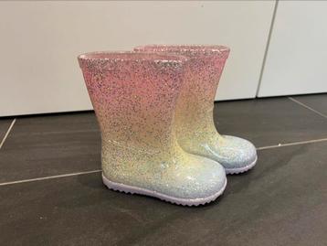 Regen laarzen glitters maat 22  beschikbaar voor biedingen