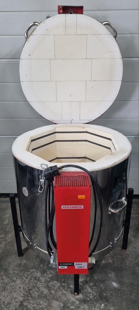 Keramikos 70 liter aardewerkoven 1100 graden 230 volt, Hobby en Vrije tijd, Pottenbakken, Ophalen