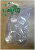 50 stuks capsules 26 mm voor 2 euromunten in BULK, Ophalen of Verzenden