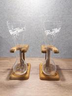 KWAK glas met houder (enkel of dubbel) of glas zonder houder, Verzamelen, Biermerken, Ophalen of Verzenden, Nieuw, Glas of Glazen