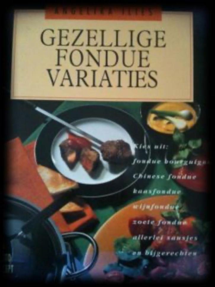 Gezellige fondue variaties, Angelika Ilies, Boeken, Kookboeken, Ophalen