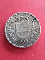 1935 Suisse 5 francs en argent, Envoi, Monnaie en vrac, Argent, Autres pays