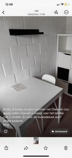 Tafel, Ophalen, Kunststof, Zo goed als nieuw, Vier personen