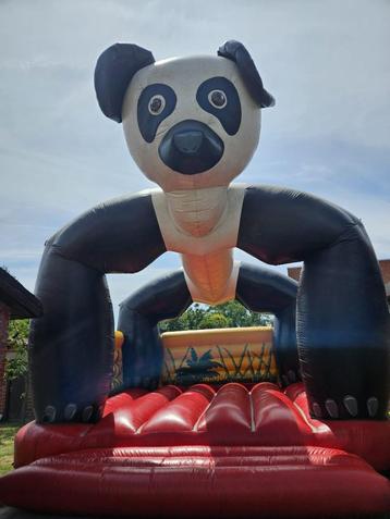 Panda Springkussen (Groot Formaat) + Blower inbegrepen beschikbaar voor biedingen