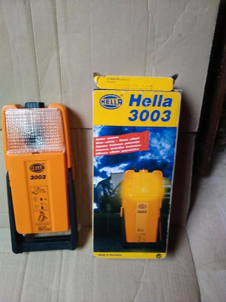 Hella pechlamp, Verzamelen, Elektronische Apparatuur, Overige typen, Ophalen