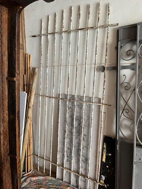 ANTIEK IJZEREN TUINHEK HEK POORT HOOG MODEL, Tuin en Terras, Tuinhekken en Hekwerk, Gebruikt, Tuinhek, IJzer, Ophalen