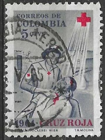 Colombia 1965 - Yvert 13BF - Rode Kruis - Verpleegster  (ST)