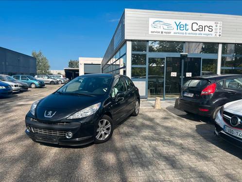 Peugeot 207 benzine automaat gekeurd, Auto's, Peugeot, Bedrijf, Te koop, ABS, Benzine, Euro 4, Stadsauto, 3 deurs, Automaat, Zwart