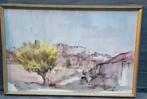 Aquarelle paysage signe jose van gucht, Ophalen of Verzenden