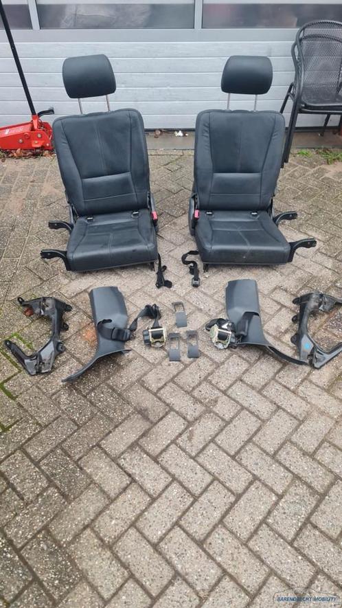 Derde zitrij ML w163 3e stoelen links rechts compleet gordel, Auto-onderdelen, Interieur en Bekleding, Mercedes-Benz, Gebruikt