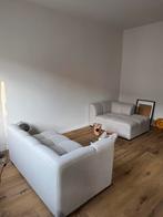 Canape beige, Huis en Inrichting, Zetels | Zetels, Ophalen, Hoekbank, Driepersoons, 75 tot 100 cm