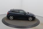 (1XWK337) AUDI A3 SPORTBACK, Auto's, Automaat, Gebruikt, Blauw, Alcantara