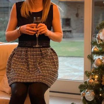 Cocktailjurk, Taille 38/40 (M), Enlèvement ou Envoi, Au-dessus du genou, Choklate