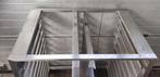 onderstel steamer, oven op wielen, platen rek , tafel, Ophalen, Gebruikt, Oven
