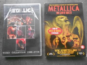 2  METALLICA    DVD  's beschikbaar voor biedingen