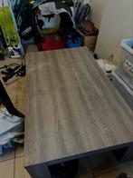 Grijze salon tafel, Huis en Inrichting, Tafels | Salontafels, Ophalen, Kunststof, Gebruikt, 100 tot 150 cm