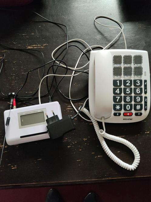 Vast toestel, zonder kabel met Sim kaart, Telecommunicatie, Vaste telefoons | Niet Draadloos, Zo goed als nieuw, Ophalen