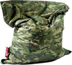 Fatboy   zitzak groot camouflage, Huis en Inrichting, Zitzakken, Ophalen, Zo goed als nieuw, Groen, Zitzak