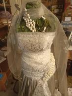 antieke paspop, Antiek en Kunst, Antiek | Kleding en Textiel, Ophalen, Dames, Overige