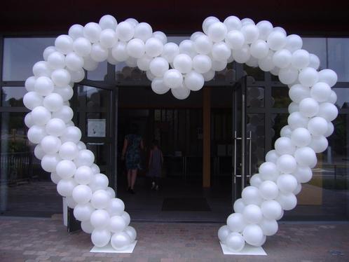 Structuur Ballonnenhart en 2 Ballonnenbogen, Hobby en Vrije tijd, Feestartikelen, Gebruikt, Versiering, Ophalen