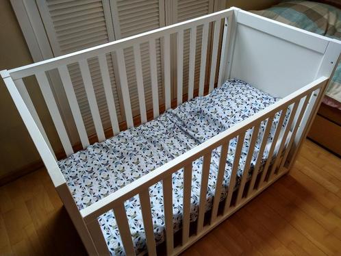 Kinderbed merk Troll 120x60cm+Multicare matras+2 sets lakens, Kinderen en Baby's, Kinderkamer | Bedden, Zo goed als nieuw, Minder dan 140 cm