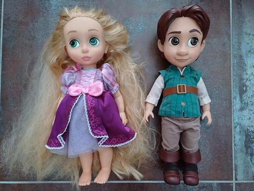 Disney animator collection set Rapunzel en Eugene / Flynn, Collections, Disney, Utilisé, Autres personnages, Enlèvement