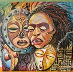 Africa zaire Congo Afrika, Antiek en Kunst, Ophalen of Verzenden