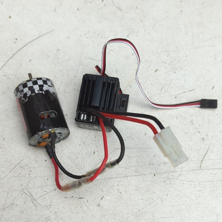 Absima (Hobbywing) brushed ESC + 15T motor (HPI Tamiya HSP), Hobby en Vrije tijd, Modelbouw | Radiografisch | Auto's, Gebruikt