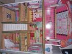 Groot barbiehuis hout, Ophalen, Gebruikt, Poppenhuis